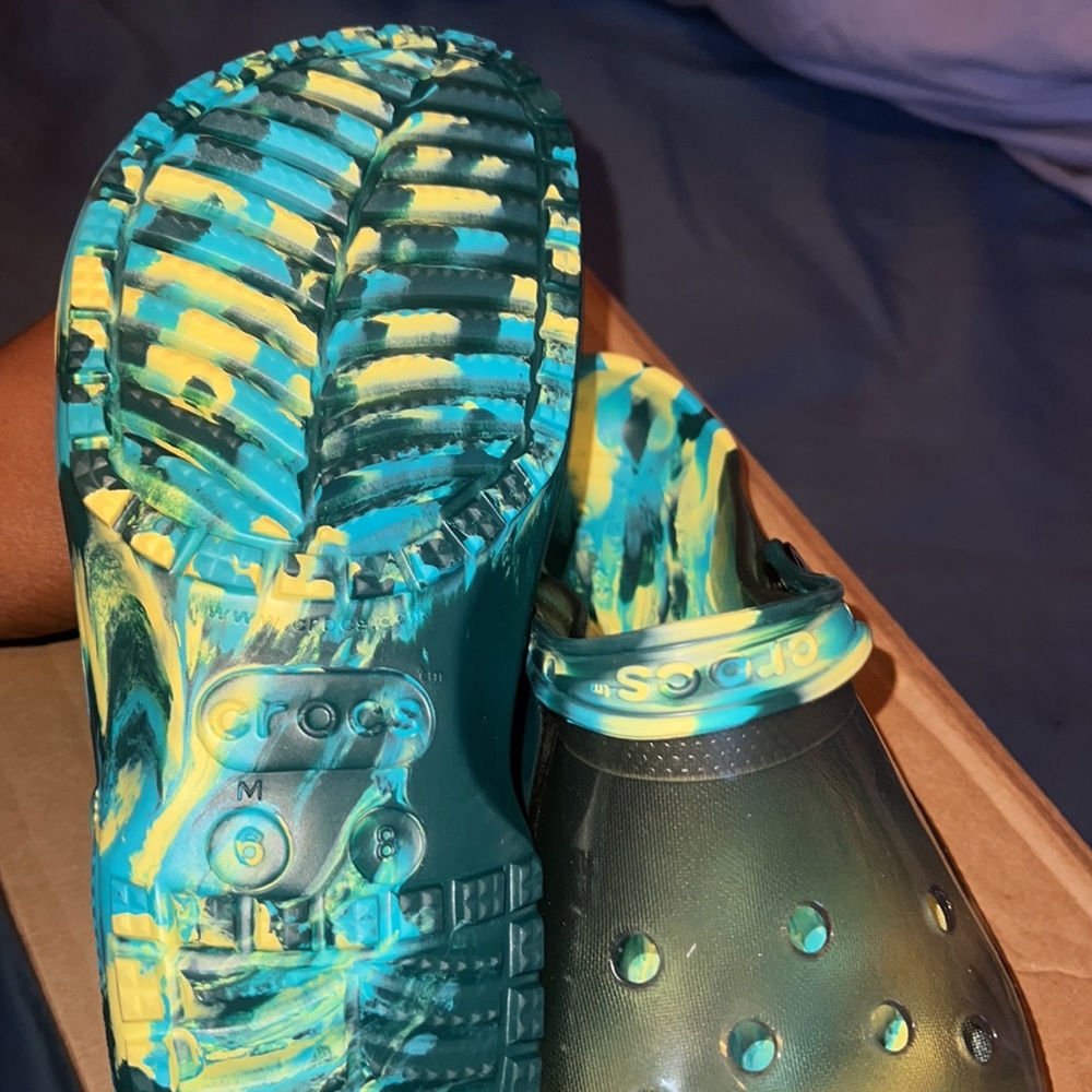 Multi Colored Crocs - Picture 3 of 3